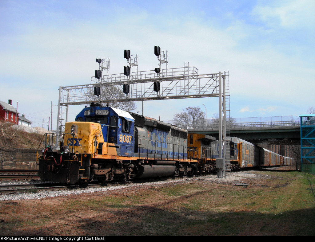 CSX 8087, 373